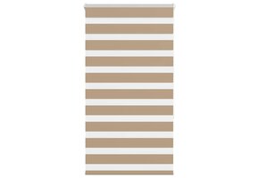 vidaXL Zebra Gordijn Zandbruin 90x150 cm - 61% Korting!