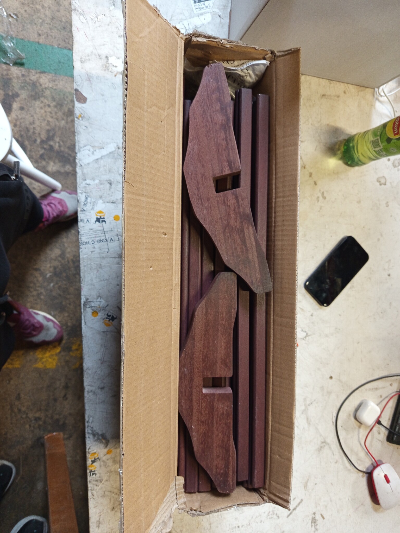 vidaXL Hondenhek Inklapbaar 6 Panel 300cm Vurenhout (55% Korting)