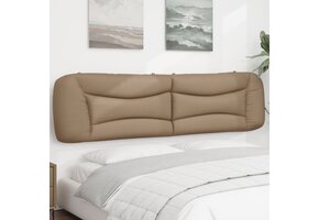 vidaXL Hoofdbordkussen Cappuccino Kunstleer - 55% Korting!