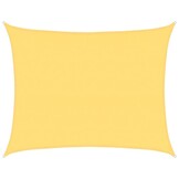 vidaXL Zonnezeil 6x8m HDPE Beige - 46% Korting