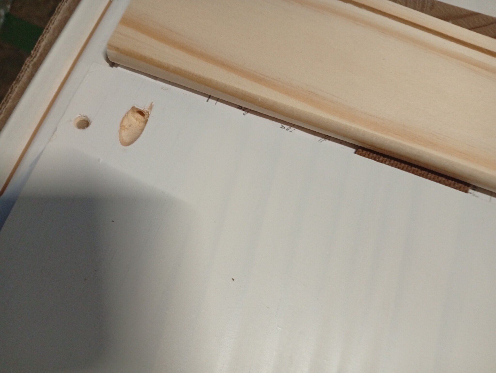 vidaXL TV-meubel Hill 110cm Grenenhout Wit met 55% Korting