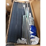 vidaXL Verhoogde Plantenbak 600x80x45cm Antraciet - 55% Korting!