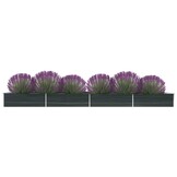 vidaXL Verhoogde Plantenbak 600x80x45cm Antraciet - 55% Korting!