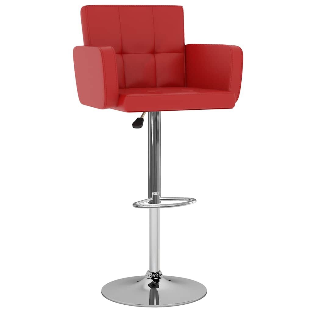 vidaXL Barstoelen Kunstleer Rood (2 stuks) - 39% Korting