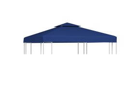 vidaXL Prieeldoek 3x3m Donkerblauw - 40% Korting