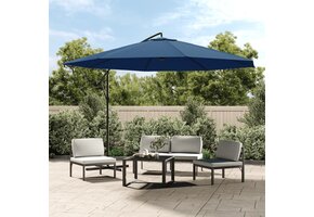 VidaXL Zweefparasol Blauw 350cm - 65% Korting