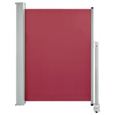 vidaXL Uittrekbaar Tuinscherm 100x300 cm Rood - 35% Korting