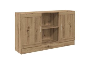 vidaXL Dressoir Artisanaal Eiken 120x30,5x70 cm | -68% Korting