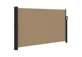vidaXL Uittrekbaar Windscherm Taupe (120x500 cm) - 61% Korting!