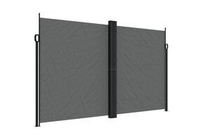 vidaXL Uittrekbaar Tuinscherm 200x1200cm Antraciet - 56% Korting!