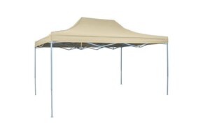 vidaXL Vouwtent 3x4,5m Crèmewit - 40% Korting!