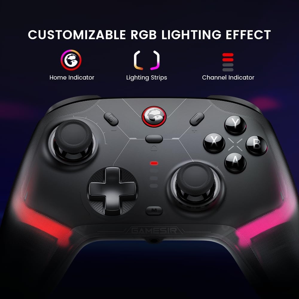 GameSir Cyclone 2 Controller - Shadow Black (48% Korting)