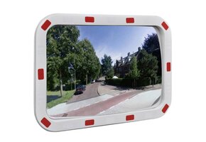 vidaXL Verkeersspiegel 40x60 cm met Reflectoren - 40% Korting!