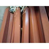 vidaXL Parasol Terracotta 300x300cm | Houten Paal | 67% Korting