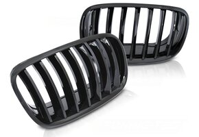 Grill BMW X5/X6 E70/E71 Zwart Glans - 55% Korting