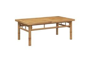 vidaXL Salontafel Bamboe 90x50x35 cm - Nu 46% Korting!
