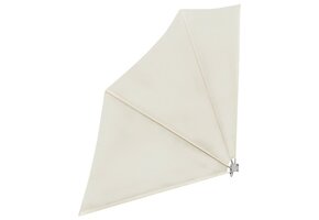 vidaXL Balkonscherm 140x140 cm Crème - 68% Korting!