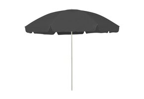 vidaXL Strandparasol 300 cm Antraciet - 44% Korting!