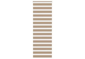 vidaXL Zebra Gordijn 90x200cm - Zandbruin - 68% Korting!