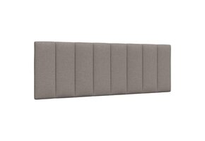vidaXL Hanko Hoofdbordkussen 140 cm Stof Taupe - Nu met 46% Korting!
