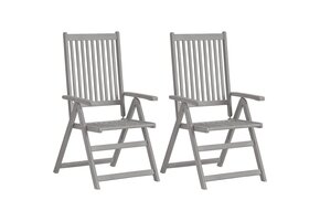 vidaXL Tuinstoelen Acaciahout (2 st) - 46% Korting!