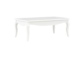 vidaXL Salontafel Grenenhout Wit - 56% Korting!