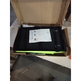 vidaXL Hondenfietstrailer oxford stof en ijzer groen en zwart