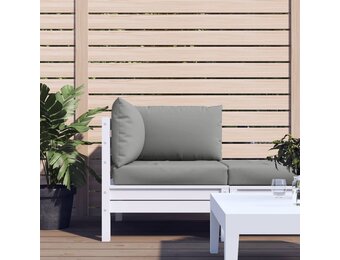 vidaXL Palletkussens Grijs (Oxford stof) - 56% Korting!