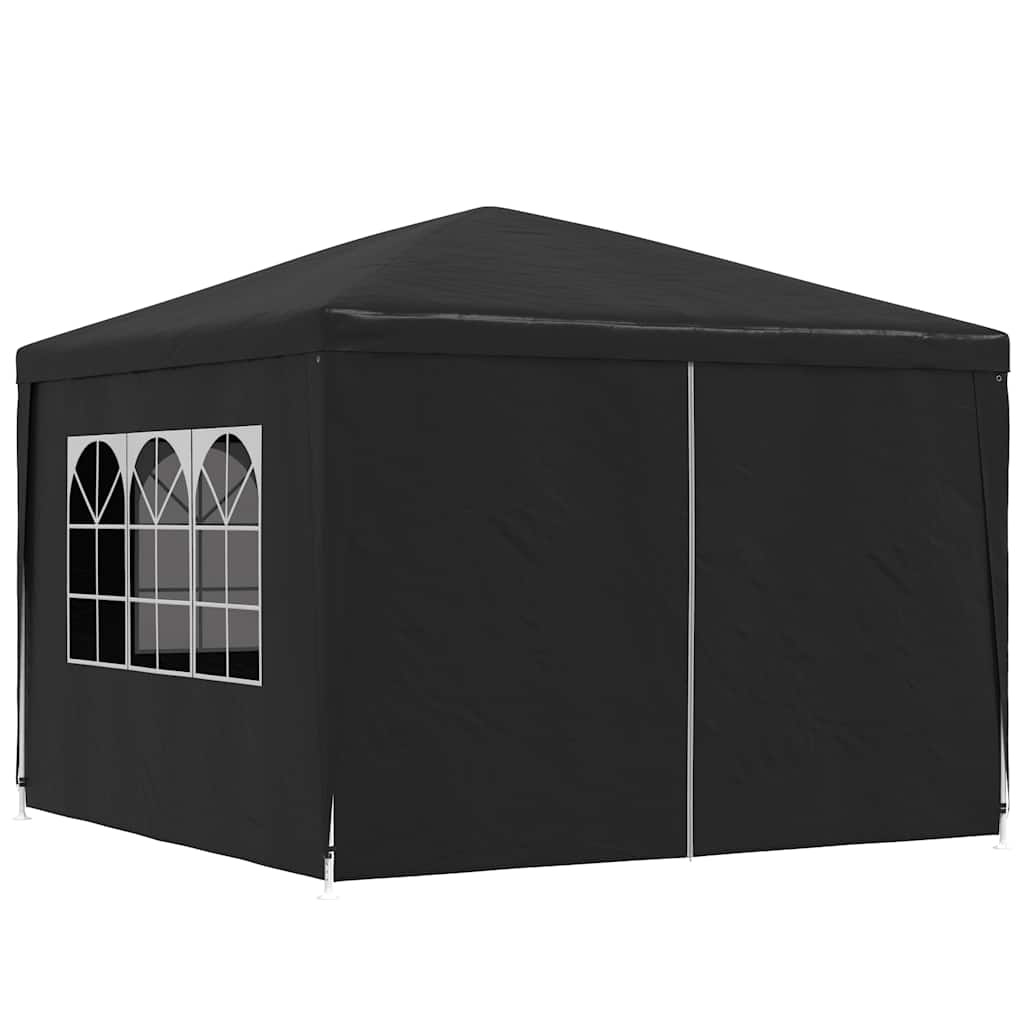 vidaXL Partytent 3x3 m antracietkleurig