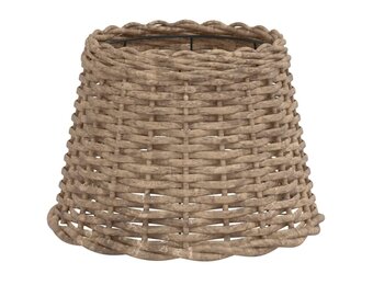 vidaXL Lampenkap Ø30x20 cm wicker bruin