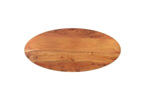 vidaXL Tafelblad Massief Acaciahout Ovaal 90x40 cm - 47% Korting!