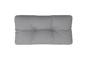 vidaXL Palletkussen Grijs 80x40x12 cm - 40% Korting!