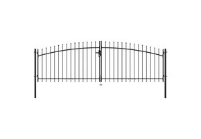 vidaXL Hekpoort Dubbele Deur 400x150cm - 60% Korting!