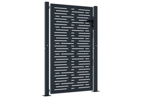 vidaXL Poort 105x130cm Antraciet - 45% Korting!