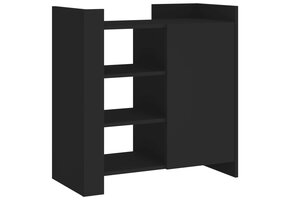 vidaXL Dressoir Zwart Bewerkt Hout | -40% Korting