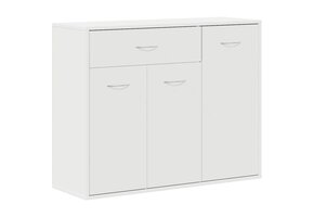 vidaXL Dressoir Wit Bewerkt Hout 88x30x70 cm | -40%