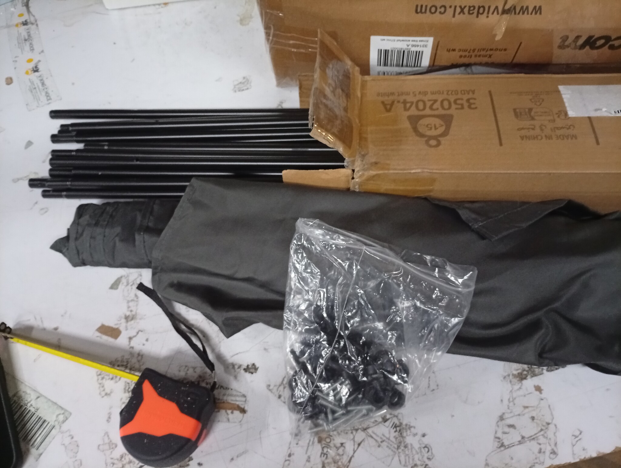 vidaXL Kamerscherm 5 Panel Antraciet (55% KORTING)