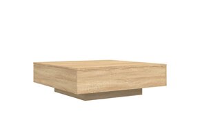 vidaXL Salontafel Sonoma Eiken - 100x100x31 cm - Nu 40% Korting!
