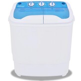 vidaXL Mini Wasmachine Dubbele Trommel 5,6 kg - 40% Korting