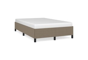 vidaXL Bedframe Taupe 120x200cm - 40% Korting!