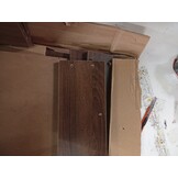 vidaXL Nachtkastje - 55% Korting! Bewerkt Hout Bruin Eiken - 40x41x60 cm