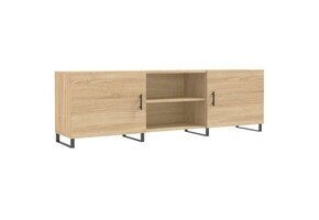 vidaXL TV-meubel 150x30x50 cm | 40% Korting | Bewerkt Hout Sonoma Eiken