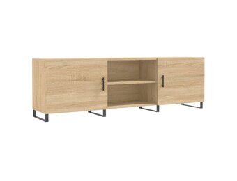vidaXL TV-meubel 150x30x50 cm | 40% Korting | Bewerkt Hout Sonoma Eiken