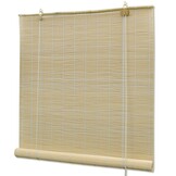 vidaXL Bamboe Rolgordijn Naturel 120x160 cm - 46% Korting!