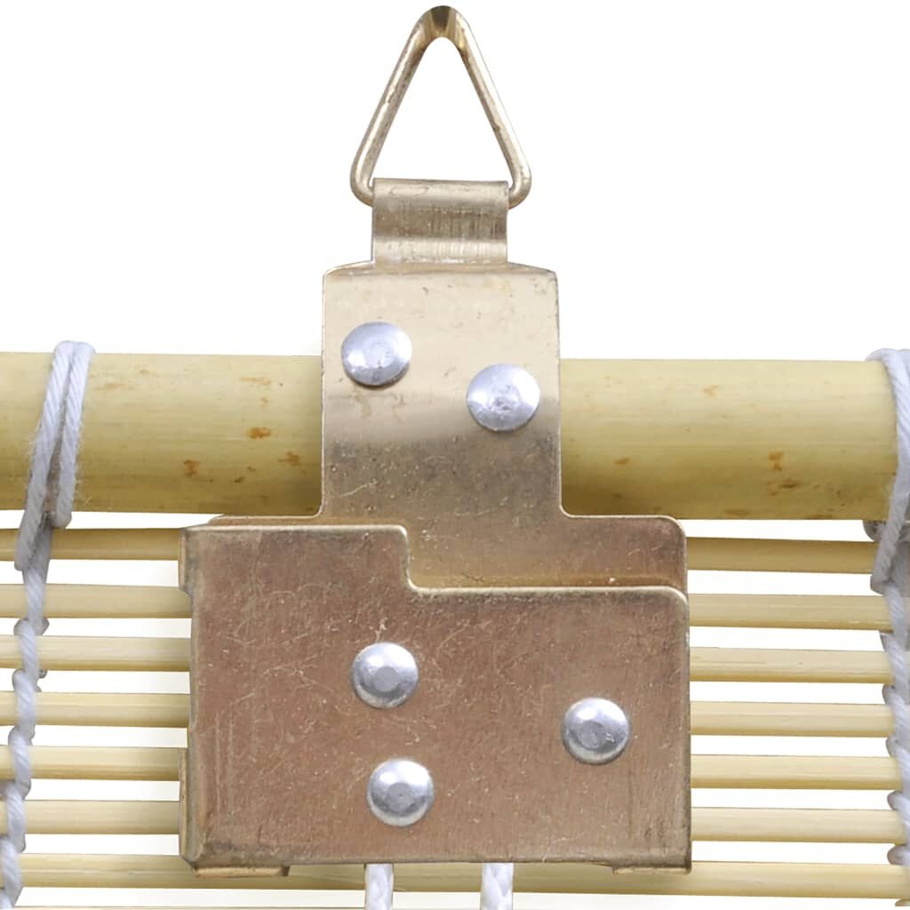 vidaXL Bamboe Rolgordijn Naturel 120x160 cm - 46% Korting!