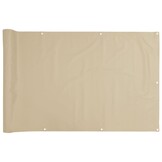 vidaXL Balkonscherm Beige - 68% Korting!