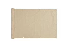 vidaXL Balkonscherm Beige - 68% Korting!