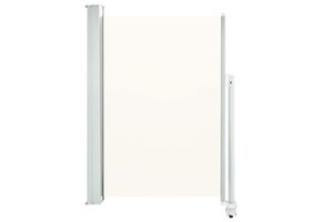 vidaXL Uittrekbaar Tuinscherm 120x300 cm Crème - 46% Korting!