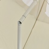 VidaXL Strandparasol 300 cm Zandgeel - 65% Korting!