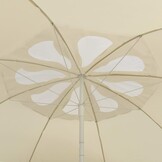 VidaXL Strandparasol 300 cm Zandgeel - 65% Korting!
